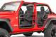 Jeep Wrangler JL and Jeep Gladiator MOPAR OEM Tube doors Front and Rear 77072498AB